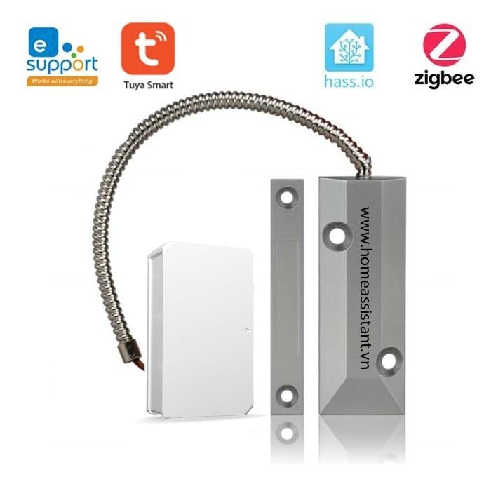 Cảm Biến Má Từ Cửa Cuốn Zigbee 3.0 Tuya Sonoff ZMA02 (Hỗ trợ HomeAssistant) Zigbee2MQTT Hass
