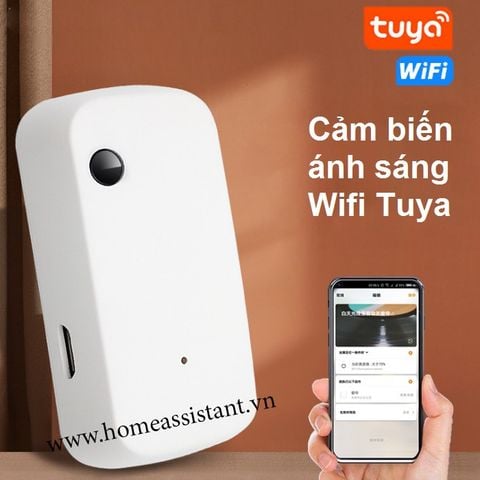  Cảm Biến Ánh Sáng Wifi Tuya WLS01 (Smart Life) 