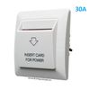 Công Tắc Thẻ Từ Khách Sạn Tiết Kiệm Điện Hình Vuông 30A KS02
