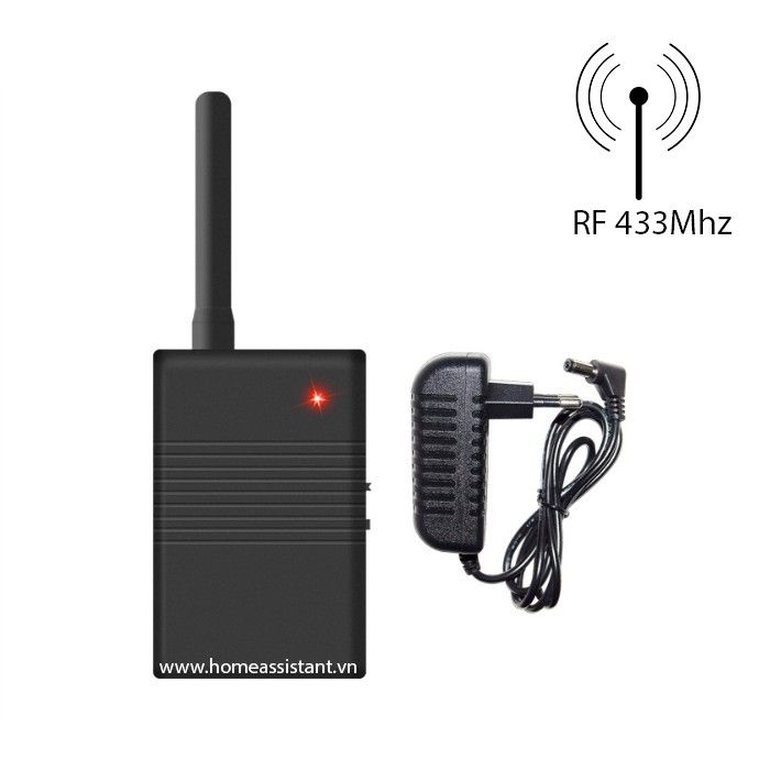 Bộ Khuếch Đại Chuyển Tiếp Kích Sóng RF 433Mhz 1Km HW433 cho báo động chống trộm