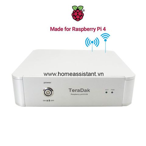  Vỏ Case Nhôm Cho Raspberry Pi 4 Làm NAS DAC HIFI Volumio TD01 