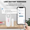 Cảm Biến Má Từ Mở Cửa Wifi Tuya Có Loa Chống Trộm WD07 (Smart Life)