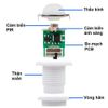 Công Tắc Chuyển Động Hồng Ngoại Bật Tắt Đèn Tự Động 220V PIR05