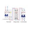 Công Tắc Bảo Vệ Điện 1 Pha Quá Áp Thấp Áp Mất Trung Tính 220V 63A VP-911