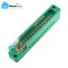 Cầu Đấu Chia Dây Điện Nhiều Cổng 100A Lắp Tủ Điện FZ