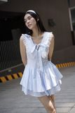  BABY BLUE STRIPE DRESS 