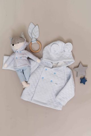  Nous jacket xanh zigzag 