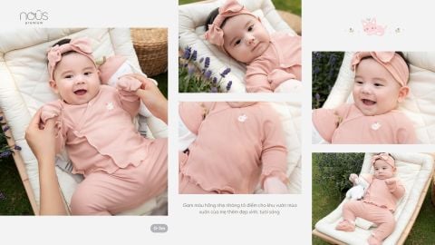  Set quà tặng 5 món màu hồng 0M 