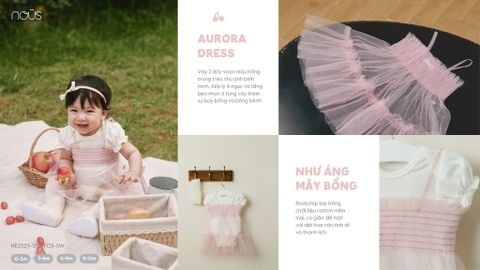  Bộ bodysuit cộc màu trắng kèm váy xòe màu hồng 