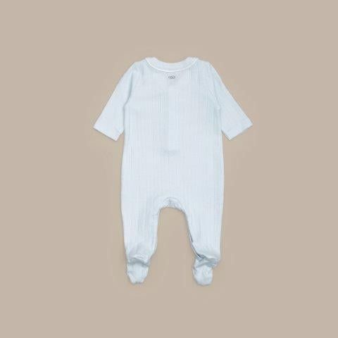  Body dài tất xanh da trời in vòng nguyệt quế con gấu 