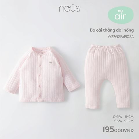  Bộ cài thẳng dài hồng 