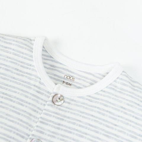  Bộ cài thẳng cộc kẻ xanh lam 