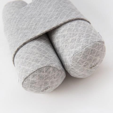  Gối chặn màu xám 