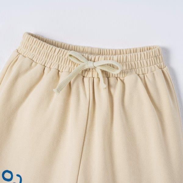  Bộ áo quần dài màu beige áo in hình con hổ 