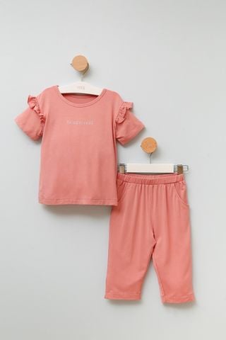  Nous Kids Bộ lửng bé gái màu hồng 