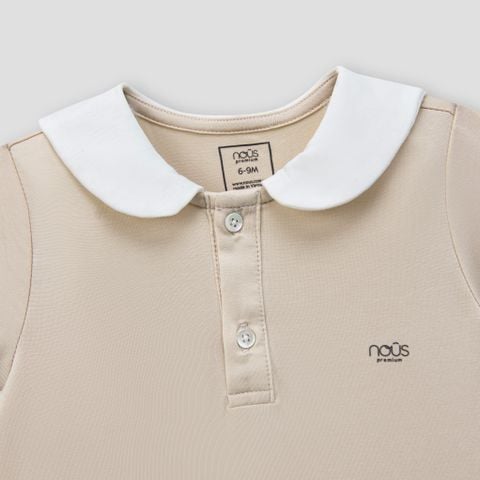  Bộ liền cộc màu nâu nhạt 