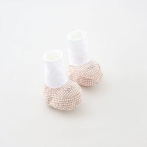  Set quà tặng 9 món kẻ nâu phối màu trắng 