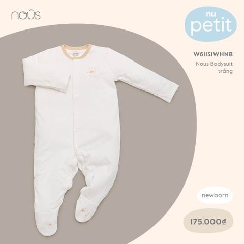 Nous Bodysuit trắng NB 