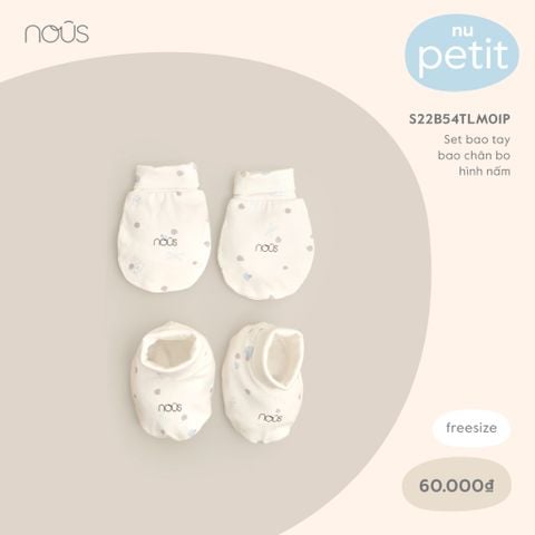  Set bao tay bao chân bo hình nấm FS 