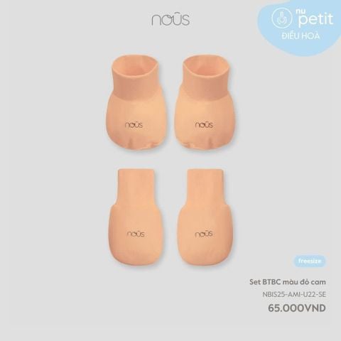  Set BTBC màu đỏ cam 