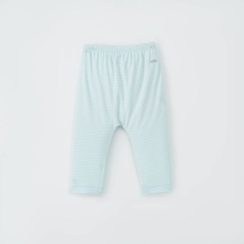  Quần dài unisex kẻ xanh nhạt đáp gối 