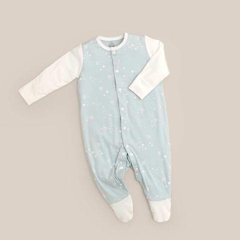  Body có tất xanh họa tiết ong NB 