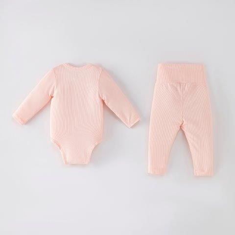  Bộ bodysuit dài in hình ong hồng 