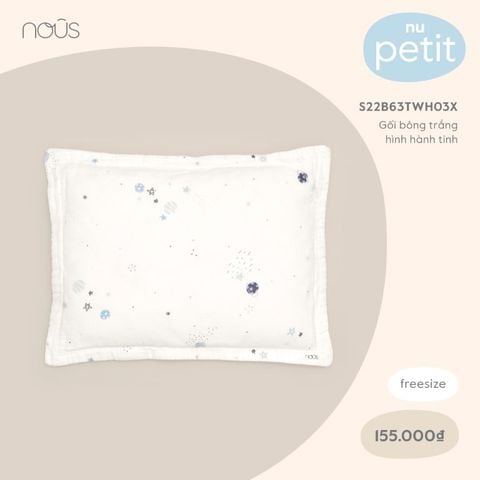  Gối bông trắng hình hành tinh FS 