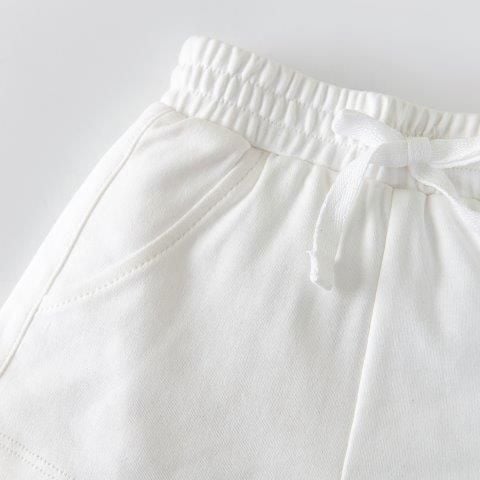  Set bodysuit cộc màu trắng 