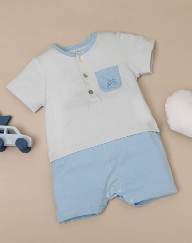  Nous Body cộc Petit xanh trơn 