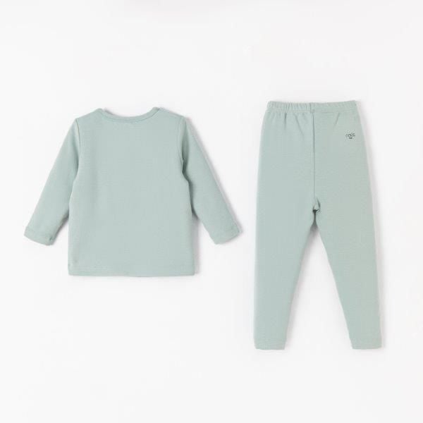  Bộ ôm dáng dài màu xanh lam kid 