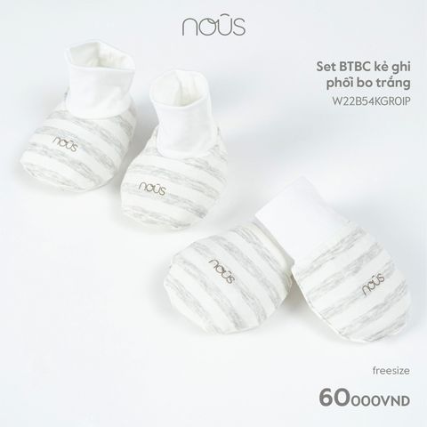  Set BTBC kẻ ghi phối bo trắng 