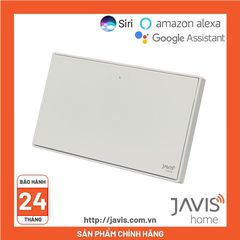 Công tắc Zigbee JAVIS 1 nút bấm cơ chữ nhật màu trắng