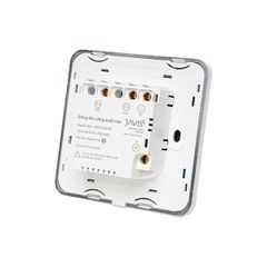 Công tắc bình nóng lạnh Zigbee JAVIS vuông trắng viền bạc