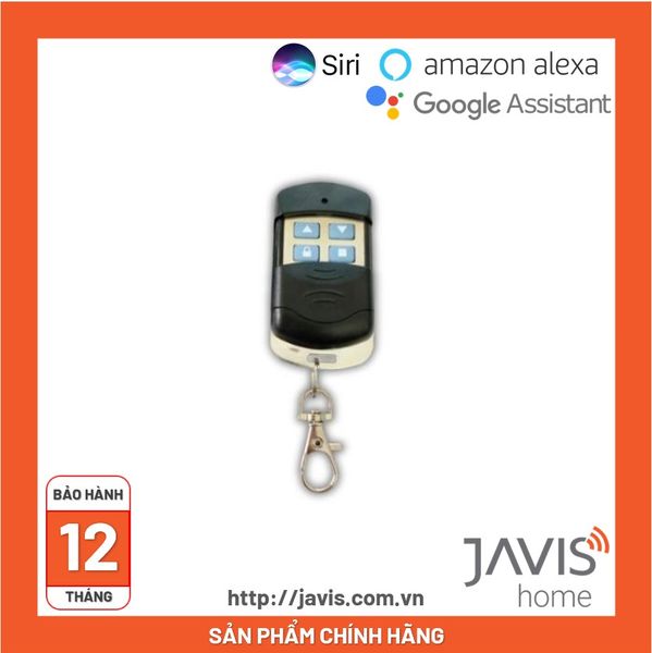 Remote RF 433 mã nhảy cho công tắc cửa cuốn, cửa cổng Javis Pro