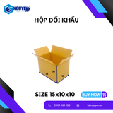  Hộp Carton Đối Khẩu - Hộp Carton Đóng Hàng - 15x10x10 