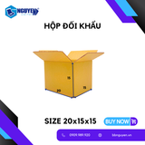  Hộp Carton Đối Khẩu - Hộp Carton Đóng Hàng - 20x15x15 