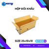  Hộp Carton Đối Khẩu - Hộp Carton Đóng Hàng - 25x10x10 