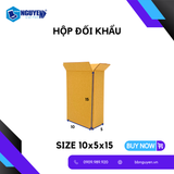  Hộp Carton Đối Khẩu - Hộp Carton Đóng Hàng - 10x5x15 