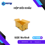  Hộp Carton Đối Khẩu - Hộp Carton Đóng Hàng -18x10x8 