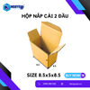  Hộp Carton Nắp Gài - 8.5x5x8.5 