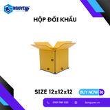  Hộp Carton Đối Khẩu - Hộp Carton Đóng Hàng - 12x12x12 