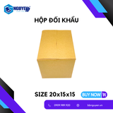  Hộp Carton Đối Khẩu - Hộp Carton Đóng Hàng - 20x15x15 