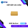  Hộp Carton Nắp Gài - 18x12x4 