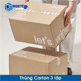  Thùng Giấy Carton 3 Lớp Sản Xuất Theo Yêu Cầu 