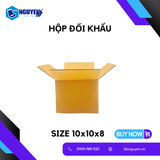  Hộp Carton Đối Khẩu - Hộp Carton Đóng Hàng - 10x10x8 