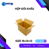  Hộp Carton Đối Khẩu - Hộp Carton Đóng Hàng - 18x12x12 