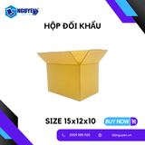 Hộp Carton Đối Khẩu - Hộp Carton Đóng Hàng - 15x12x10 