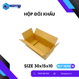  Hộp Carton Đối Khẩu - Hộp Carton Đóng Hàng - 30x15x10 