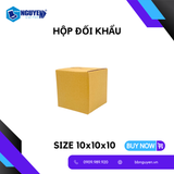  Hộp Carton Đối Khẩu - Hộp Carton Đóng Hàng - 10x10x10 